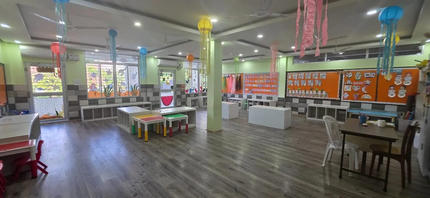 Kindergarten activity room at Grace Academy